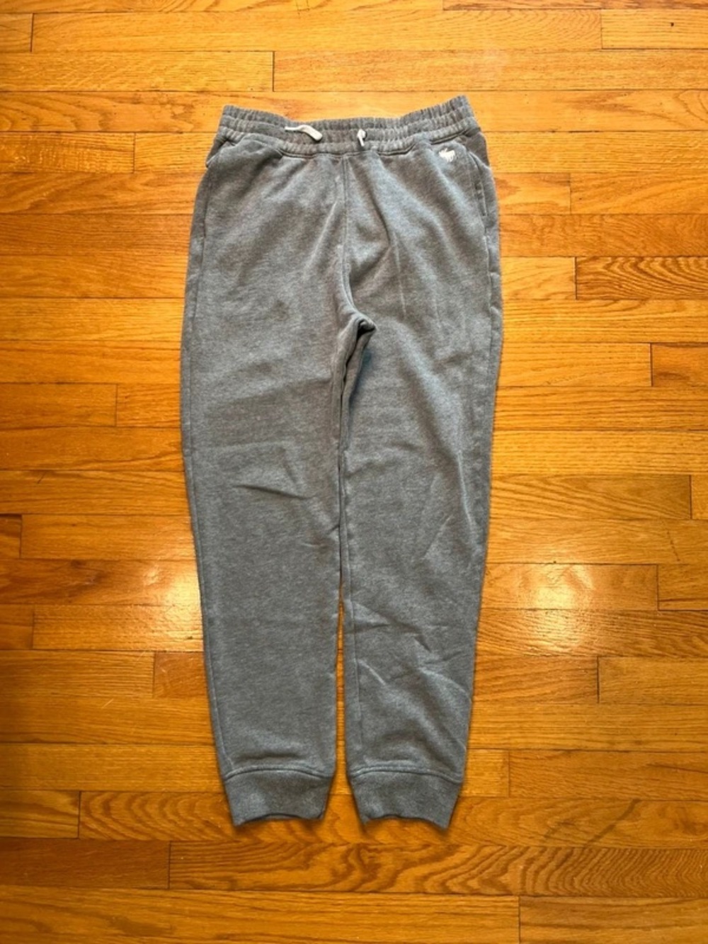Men's Grey Fleece Jogger Pants